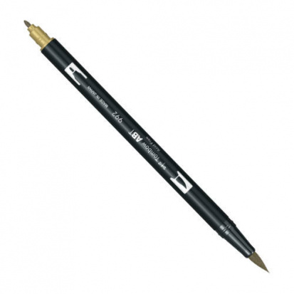 Маркер-кисть "Abt Dual Brush Pen" 992 песок